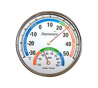 Termometro per interni ed esterni igrometro a parete Wireless 2-in-1 misuratore di umidità della temperatura Monitor senza batteria richiesta per la casa camera giardino