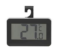 Termometro per interni/esterni Termometro elettronico impermeabile ad alta precisione compatto/leggero/portatile(Nero)