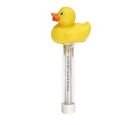 Termometro Per La Temperatura 'Acqua a Piscina - Papera Galleggiante Misuratore Preciso - Termometro Sommergibile Ad Acqua Con Cordino - Per Laghetti Pesci Acquari Vasche Idromassaggio Spa Esterno E I