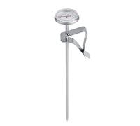 Termometro Per Latte, Termometro Per Latte Per Caffè In Acciaio Inossidabile Termometro Per Schiumare Il Latte Con Clip -10~110 ℃ Accessori Per Schiumare Il Caffè