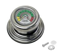 Termometro per pentole, pulsante coperchio in acciaio inox ad alta temperatura, monitor di tolleranza per cucina, coperchio resistente alle alte temperature
