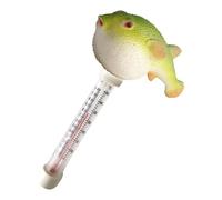 Termometro per piscina - Termografo per piscina galleggiante | Misuratore di temperatura | Termografia acqua galleggiante laghetto | Acquari strumento di misura a forma di animale marino
