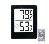 Termometro per piscina, Termometri for frigoriferi e congelatori Monitor for frigoriferi precisi Piccoli termometri for congelatori wireless(Noir)