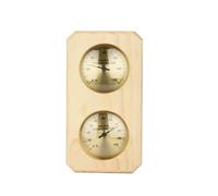 Termometro per Sauna 2 nel 1 Igrotermografo per Sauna nel Legno Termometro Celsius e Igrometro per Interni per Hotel o Sauna