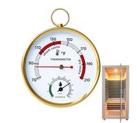 Termometro per sauna, portatile, resistente al calore, facile da leggere | igrometro per interni, casa e spa, per gli amanti della famiglia, degli amici, delle donne e