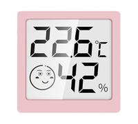 Termometro Replient - ABS Digital Electronic Temperron And Mumiture Metter - Mini digitale LCD Monitor Montmetro Umidità 'aria Per Temperatura E Umidità Interna