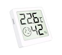 Termometro Replient - ABS Digital Electronic Temperron And Mumiture Metter - Mini digitale LCD Monitor Montmetro Umidità 'aria Per Temperatura E Umidità Interna