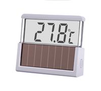Termometro solare trasparente LED Acquario digitale Acquario Termometro