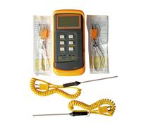 Termometro Termocoppia Digitale Doppio Canale Tipo K 6802 II 4x Sonde,HVAC