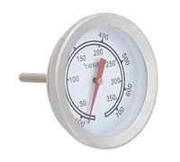 Termometro Termometro per Barbecue in Acciaio Inossidabile con Doppia Facile Installazione Termometri per Griglia Orologio Timer per Forno Cottura Termometro per Griglia