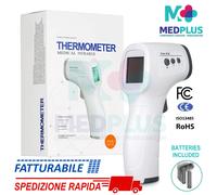 TERMOMETRO TERMOSCANNER INFRAROSSI TEMPERATURA NEONATO BAMBINO ADULTO AURICOLARE