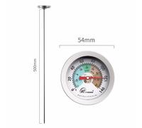 Termometro Terreno Giardinaggio Uso Compost Acciaio 40cm 50cm Batteri