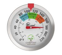 Termometro Terreno Giardinaggio Uso Compost Acciaio 40cm 50cm Batteri