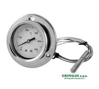 TERMOMETRO UNIVERSALE CON SONDA FLESSIBILE 0-500°C PER FORNO LEGNA E BARBECUE