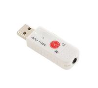 Termometro USB per computer, doppio sensore Termometro USB per computer Registratore dati per la registrazione della temperatura con allarme e-mail per per temperatura esterna