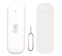 Termometro WiFi Sensore di temperatura wireless intelligente con controllo APP Modifica curva Ampio raggio Alimentato a batteria per monitoraggio di uffici domestici Materiale ABS