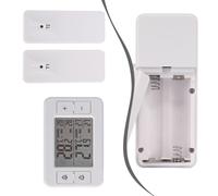 Termometro wireless doppio sensore per display temperatura interna ed esterna