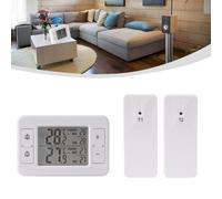 Termometro wireless doppio sensore per display temperatura interna ed esterna