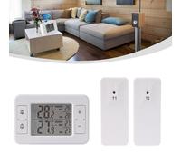 Termometro wireless doppio sensore per display temperatura interna ed esterna