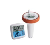 Termometro Wireless For Piscina Galleggiante Con Tester Digitale Della Temperatura Del'acqua Impermeabile IP67 For Piscina, Acquario, Vasca Idromassaggio Misura Accurata