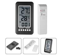Termometro Wireless Mostra per for tempo Interno for temp Max Min
