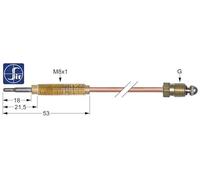 Termopar cabeza roscada M9x1 L - ideale per chi cerca un prodotto affidabile ogni giorno, prodotto multifunzione dal raggio d’azione ampio, contenuto 1 l e unisce funzionalità pratica e sensazione pia