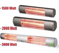 STUFA INFRAROSSI QUARZO NIKLAS ELIOS A MURO PARETE TERMOPATIO 3000W PER ESTERNO