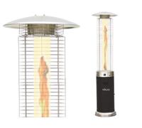 TERMOPATIO STUFA NIKLAS FUOCO VIVO Kw 13 a gas per esterno - tubo in vetro