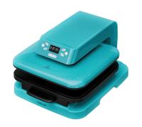 Termopressa Automatica LOKLIK Dimensioni 53, 5 x 41,5 x 29 cm dal design ergonomico grazie alle tre maniglie per tutti i progetti di trasferimento in vinile BLUE blu