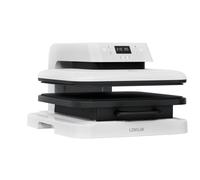 Termopressa Automatica LOKLIK Dimensioni 53, 5 x 41,5 x 29 cm dal design ergonomico grazie alle tre maniglie per tutti i progetti di trasferimento in vinile bianco