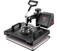 Termopressa, Macchina for pressa a caldo combinata 5/6/8 in 1 30 * 38CM 38 * 38CM Stampante a sublimazione multifunzione Trasferimento Tazza Cappello Piatto T-shirt(8 in 1 12 x 15 inch)