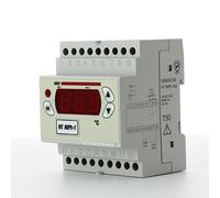 Termoregolatore digitale HT NiPt-1DA in contenitore 4 moduli DIN per la regolazione della temperatura sia in riscaldamento che raffreddamento in applicazioni quali forni, banchi frigo e temperatura ambiente Vemer VM630100 Alimentazione: 24/230VAC Numero relè di uscita 1 Ingressi sonde 1 Sonde collegabili - Ni 100 - Pt 100