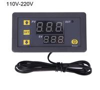 Termoregolatore digitale LCD, timer digitale, doppio display a LED, modalità di funzionamento raffreddamento o riscaldamento, elevata precisione di