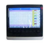 Termoregolatore senza carta con touchscreen da 7 pollici, registratore di temperatura e pressione multicanale for il monitoraggio dei processi industriali