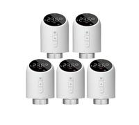Termoregolatore Smart Home TRV Valvola Termostatica Programmabile For Riscaldamento Radiatore Tuya WIFI Risparmia Sui Costi Di Riscaldamento Energetico(5PCS WIFI)