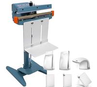 Termosaldatrice Con Pedale, Macchina Per Sigillare Sacchetti Di Plastica, Termosaldatrice A Impulsi Con Pedale Da 350/450/650/800 Mm Per Uso Commerciale E Industriale, Termos,Doublesidesealing-650MM