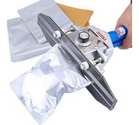 Termosaldatrice portatile per sacchetti in Mylar con controllo della temperatura regolabile, ideale per la conservazione e l'imballaggio degli alimenti