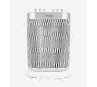 Termosifone elettrico in ceramica, portatile, economico, potente, 17x13xh26 cm-1500 W 2 livelli, oscillazione ampia, funzione ventilazione fredda per soggiorno, camera e ufficio