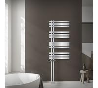 Termosifone Iron EM 50x100 cm scaldasalviette connessione a pavimento cromato