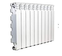 TERMOSIFONE RADIATORE RISCALDAMENTO AD ACQUA O VAPORE ELEMENTI IN ALLUMINIO PRESSOFUSO MARCA: FONDITAL mod. EXCLUSIVO B3 800/100 interasse 800mm (70x80mm (7 elementi))