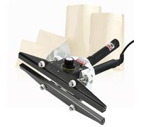 Termosigillatrice a crimpare da 600 mm, macchina termosigillatrice portatile da 0 a 250 °C, saldatrice for pellicola a prova di perdite, borsa for imballaggi alimentari(300mm)
