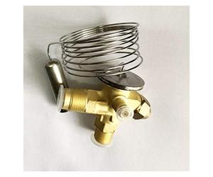 Termostatica di espansione valvola in ottone Regolare flusso esterno equalizzazione SAE collegamento R12 / R22 refrigerante R134a Controllo del gasolio d'acqua(SHRTEX2 R22 R407C)