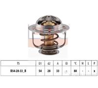 Termostato 1.880.216S EPS per NISSAN FORD