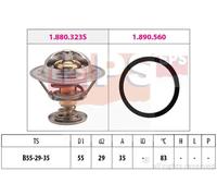 Termostato 1.880.323 EPS per CITROËN PEUGEOT FIAT SUZUKI RENAULT TOYOTA LANCIA