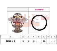 FACET 7.8412 Termostato motore