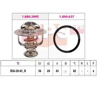 Termostato 1.880.522 EPS per TOYOTA NISSAN