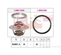 Facet Termostato motore 7.8740 con guarnizione 82°C per Audi A4 Avant, Q5, Exeo