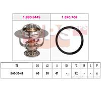 Termostato 1.880.844 EPS per TOYOTA LAND CRUISER 90 HIACE IV Furgone