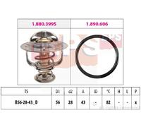 Facet Termostato motore EPS 1.880.848 per Citroën e Peugeot