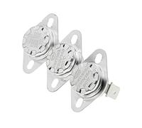 Termostato 10PCS KSD301/KSD302 40~300C Ceramica 16A250V 45C 50C 55C 60C 75C 80C Gradi Normalmente Chiuso Aperto (Colore : 80A)(55a)